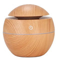 Diffuseur d'Huiles Essentielles Ultrasonique — Design Bois Naturel