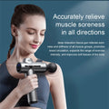 Pistolet de Massage Électrique — Percussion Profonde, 6 Têtes & Multi-Intensités