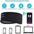 Bandeau Audio Sommeil Bluetooth — Masque & Écouteurs Intégrés