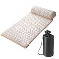 Tapis d'Acupression & Oreiller Cervical — Kit Détente & Circulation