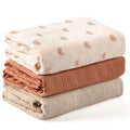 Couverture Mousseline de Coton — Lot de 3, Légèreté & Douceur Naturelle