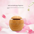Diffuseur d'Huiles Essentielles Ultrasonique — Design Bois Naturel