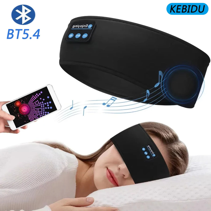 Bandeau Sommeil Stéréo HD — Son Premium & Confort Total