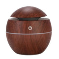 Diffuseur d'Huiles Essentielles Ultrasonique — Design Bois Naturel