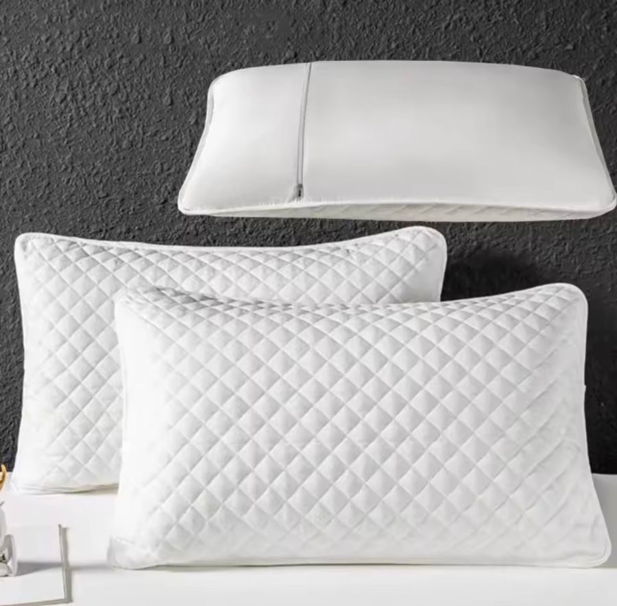 Protège-Oreiller en Coton – Anti-Acariens, Imperméable & Respirant