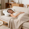 Oreiller Ergonomique 2-en-1 à Mémoire de Forme – Double Hauteur & Taie Lavable