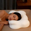 Oreiller Ergonomique 2-en-1 à Mémoire de Forme – Double Hauteur & Taie Lavable