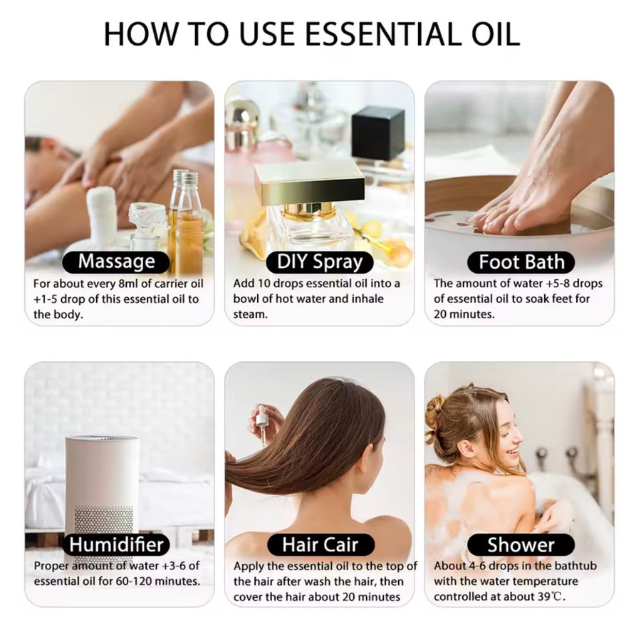 Pack Essentielle – Diffuseur 650ml + Huile Essentielle au Choix