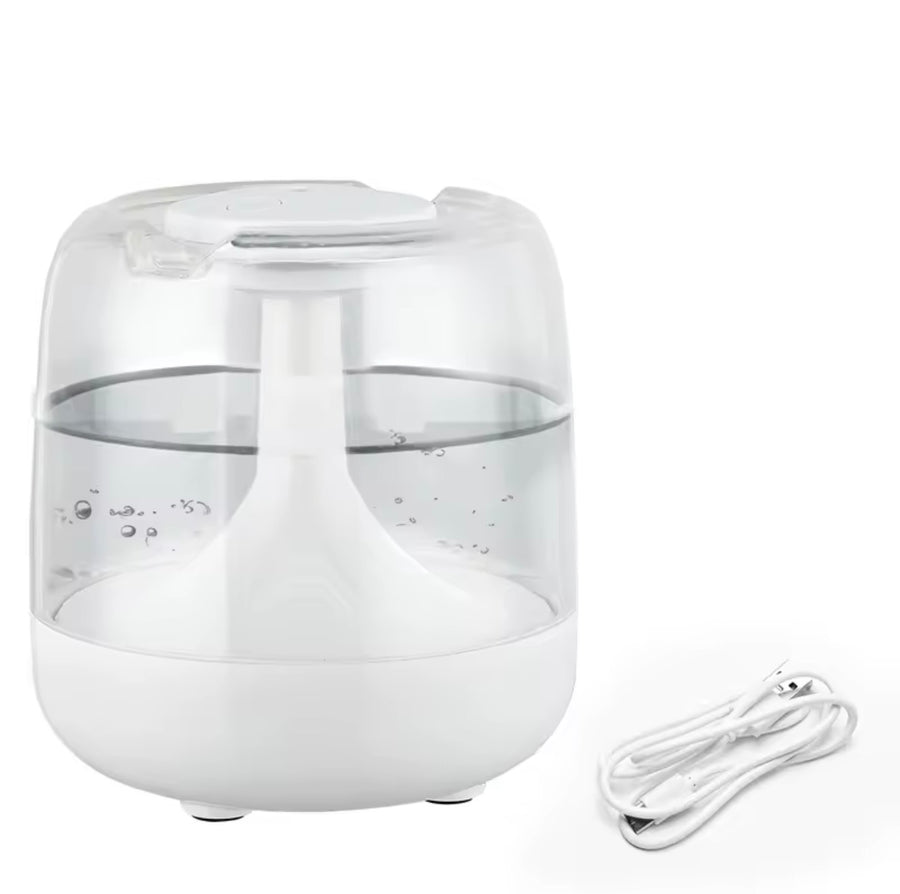 Humidificateur Diffuseur d'Arômes 650ml — Veilleuse LED 7 Couleurs