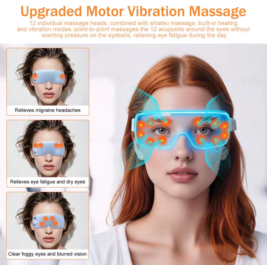 Masque de Sommeil Bluetooth Soie Glacée 3D