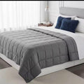 Couverture Lestée 9kg — Anti-Anxiété & Sommeil Profond | 150x200cm | 7 Couches Perles de Verre