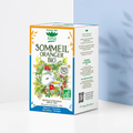 Tisane Sommeil Bio — Mélisse Verveine Marjolaine | 20 Sachets Compostables | Fabriqué en France