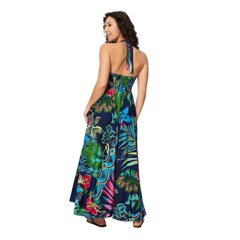 Robe Longue Sans Manches Femme – Esprit Bohème Estival