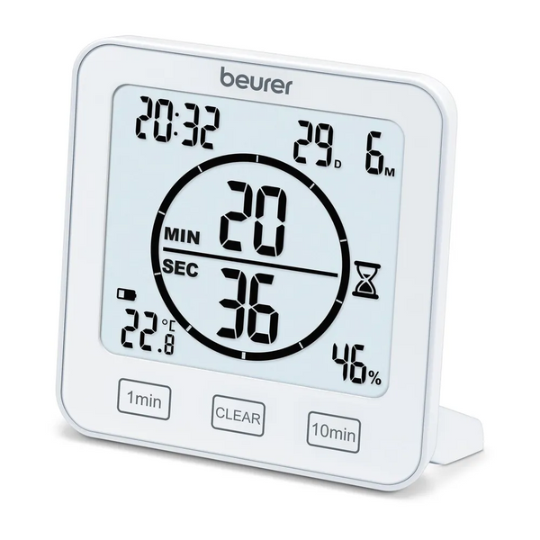 Thermomètre hygromètre digital avec minuteur chambre VELUNA