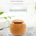 Diffuseur d'Huiles Essentielles Ultrasonique — Design Bois Naturel