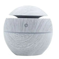 Diffuseur d'Huiles Essentielles Ultrasonique — Design Bois Naturel